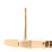 Crystal CC Star Earrings Gold