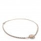 Lambskin Chain CC Medallion Belt Silver Gold