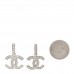 Crystal Palais Garnier CC Drop Earrings Silver