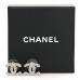 Crystal CC Earrings Silver