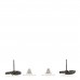 Crystal CC Earrings Ruthenium