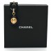 Enamel Medallion CC Link Bracelet Gold Black