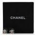 Crystal Mini CC Earrings Silver