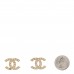 Crystal CC Earrings Light Gold