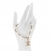 Pearl CC Bracelet Gold