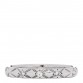Platinum Diamond Mini Coco Crush Ring 51 5.75