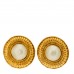 Pearl Clip On Earrings Gold