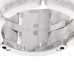 18k White Gold Diamond Ceramic Large Ultra Ring 50 5.5 White