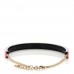 Resin Logo Choker Pink Black