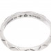 Platinum Mini Coco Crush Ring 49 4.75