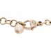 Pearl Crystal CC Bracelet Gold