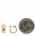 18K Beige Gold Coco Crush Hoop Earrings