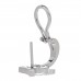 18K White Gold Diamond Eternal No.5 Single Earring