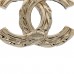 Crystal CC Earrings Gold