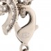 Graduated Pearl Crystal CC Bracelet Gold