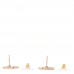 Crystal Over The Rainbow CC Earrings Gold Multicolor