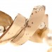 Pearl Crystal CC Bow Bracelet Gold