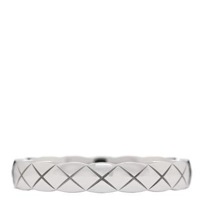 18K White Gold Mini Coco Crush Ring 53 6.25