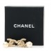 Crystal Pearl CC Drop Earrings Light Gold