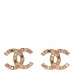 Crystal CC Earrings Gold Multicolor