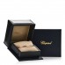 18K Rose Gold Ice Cube Bangle Bracelet