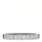 18K White Gold Ice Cube Band Ring 53 6.25