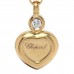 18K Yellow Gold Diamond Multi Stone Dangle Charm Bracelet