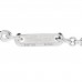 18K White Gold Diamond Happy Diamonds Hamsa Bracelet
