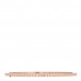 18K Rose Gold Ice Cube Bangle Bracelet