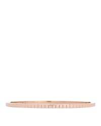 18K Rose Gold Ice Cube Bangle Bracelet
