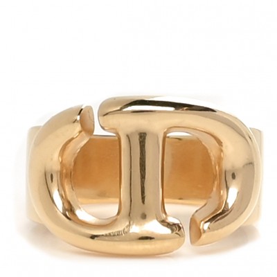 Metal CD Ring L Gold