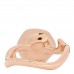 18K Rose Gold Diamond Large Rose Couture Ring 55 7.25