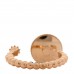18K Rose Gold Diamond Black Onyx Rose Des Vents Ring 53 6.5