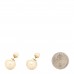 Pearl Mise En Dior Tribal Earrings Gold