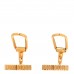 Crystal Clair D Lune Clip On Earrings Gold