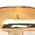 Metal CD Ring L Gold
