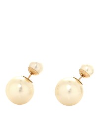 Pearl Mise En Dior Tribal Earrings Gold