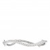 18K White Gold Diamond Bois de Rose Pave Bracelet