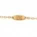 18K Yellow Gold Diamond Black Onyx Mother of Pearl Rose Celeste Bracelet