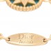 18K Rose Gold Diamond Turquoise Rose Des Vents Ring 51 5.75