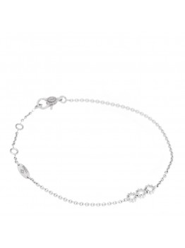 18K White Gold Diamond Mimirose Bracelet