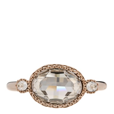 Metal Crystal Cuff Bracelet