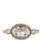 Metal Crystal Cuff Bracelet