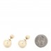 Pearl Mise En Dior Tribal Earrings Gold