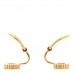 Crystal Clair D Lune Clip On Earrings Gold
