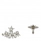 Palladium Crystal J'adior Earrings