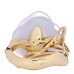 18K Yellow Gold Diamond Chalcedony Rose Dior Pre Catelan Ring 49 4.75
