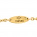18K Yellow Gold Diamond Malachite Rose Des Vents Bracelet