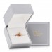 18K Rose Gold Diamond Large Rose Couture Ring 55 7.25