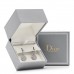 18K White Gold Diamond Rose Des Vents Pave Drop Earrings